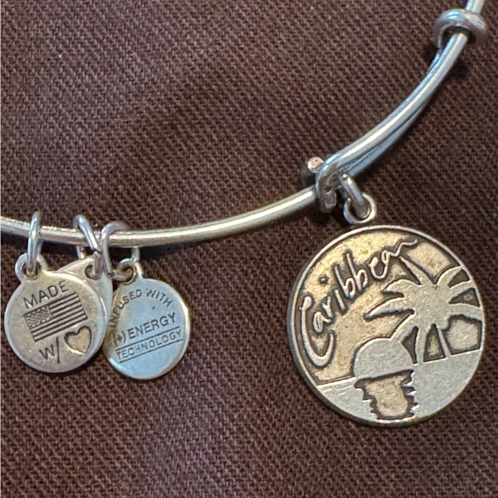 Alex and Ani Caribbean Charm Bracelet